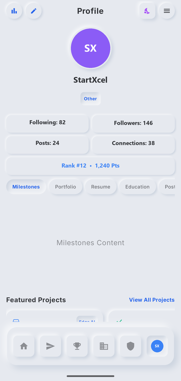 STARTXCEL profile